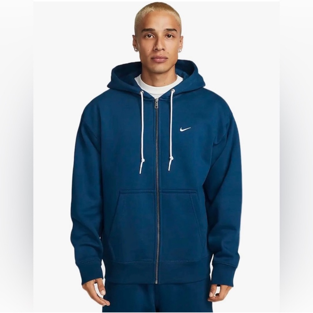 Nike Men’s Full Zip Valerian Blue Hoodie
